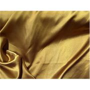 Charmeuse Silky Satin 44 Inch Width DARK GOLD