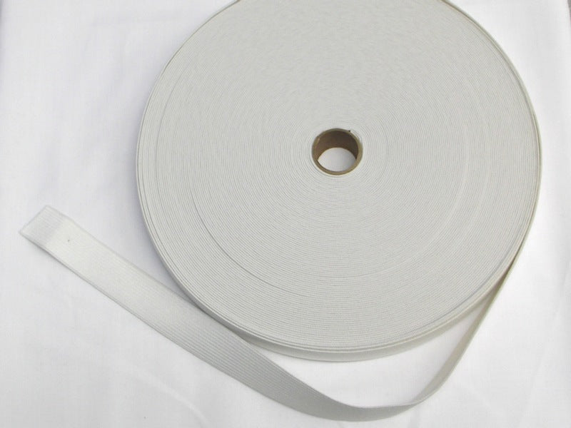 5 Yard Bundle White 1" Elastic