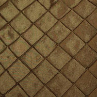 Taffeta Diamond Pintuck CHOCOLATE 1"