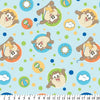 Anti-Pill Looney Tunes Taz Blue Fleece 609