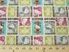 Hello Kitty Peace & Love Aqua Multi Cotton HK-5