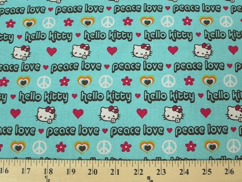 Hello Kitty Peace Aqua Cotton HK-8