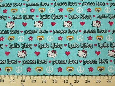 Hello Kitty Peace Aqua Cotton HK-8