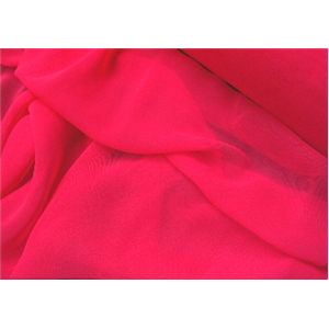 Chiffon 44 Inch Wide HOT PINK