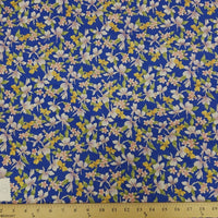 SWATCHES Blue/Green 100% Cotton Hawaiian Prints