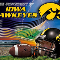 Premium Anti-Pill Iowa Stadium Wave Football Fleece B584
