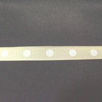 3/8" Grosgrain Ribbon W/Single Dots