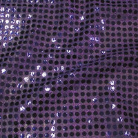Large Confetti Dot Sequins 1/4" PURPLE