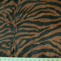 SWATCHES Zebra Charmeuse Satin