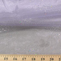 Sparkle Glitter Organza LAVENDER