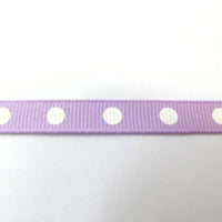 3/8" Grosgrain Ribbon W/Single Dots