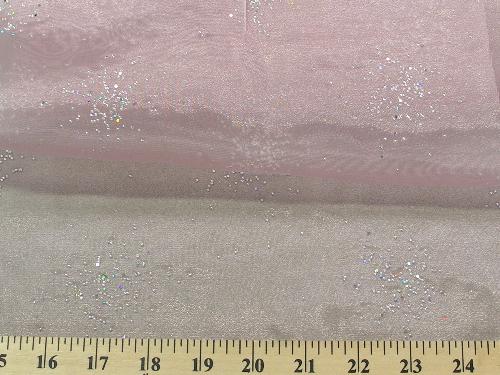Sparkle Glitter Organza MAUVE