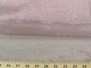 Sparkle Glitter Organza MAUVE
