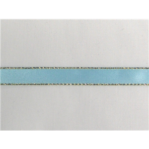1/4" Gold Metallic Edge Satin Ribbon