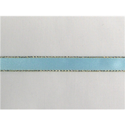 3/8" Gold Metallic Edge Satin Ribbon