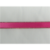 3/8" Gold Metallic Edge Satin Ribbon