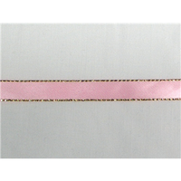 3/8" Gold Metallic Edge Satin Ribbon