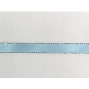 1/4" Silver Metallic Edge Satin Ribbon