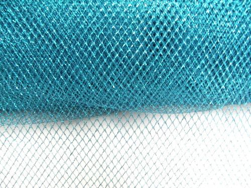 Metallic Mesh TURQUOISE