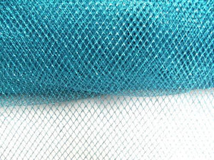 Metallic Mesh TURQUOISE
