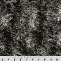 African Mongolian Fur Gray/Black MF-44