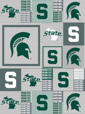 Premium Anti-Pill Michigan State University Fleece B335