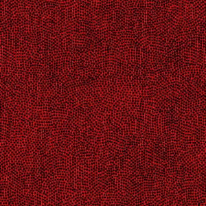 Micro Dot Metallic Foil Spandex RED