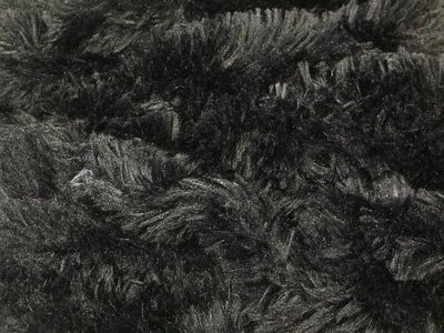 Minky Shaggy Fur BLACK