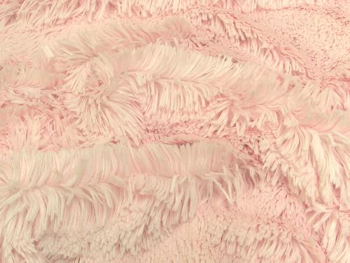 Minky Shaggy Fur PINK