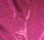 Metallic Hologram Foil Spandex NEON PINK