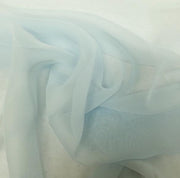 Chiffon 44 Inch Wide PALE BLUE