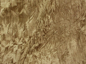 Poly Upholstery Crushed Velvet DARK KHAKI CV-16