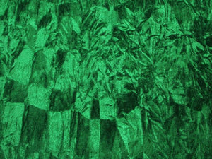 Poly Upholstery Crushed Velvet GREEN CV-6