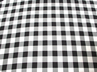 SWATCHES Poly Poplin Plaid