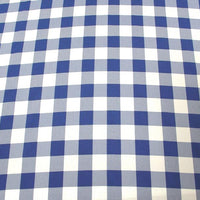 Poly Poplin Plaid BLUE
