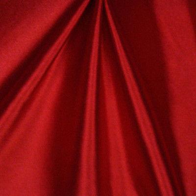 Shiny Nylon Spandex Stretch Satin Red