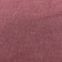 100% Cotton Chambray Shirting Red