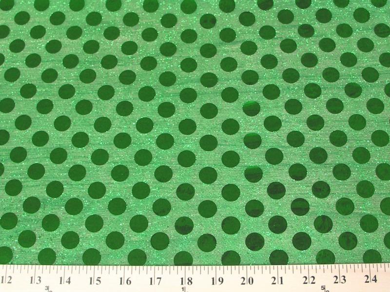 5/8" Confetti Dot Sequins EMERALD