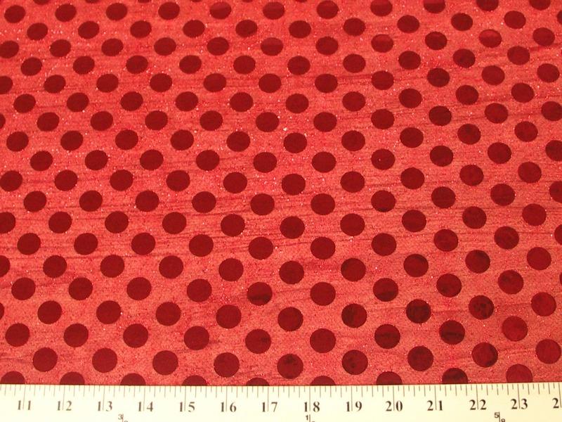 5/8" Confetti Dot Sequins RED