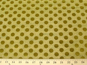 5/8" Confetti Dot Sequins YELLOW/GOLD