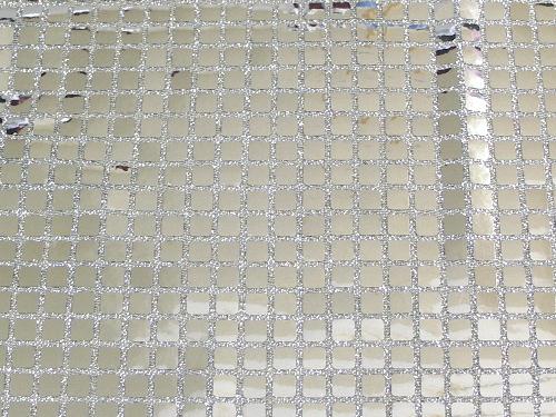 Square Sequins SILVER 50 YARD ROLL