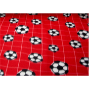 Soccer Net Red Fleece 177