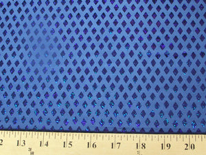SWATCHES Diamond Sequin Hologram Spandex