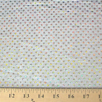SWATCHES Circle Sequin Hologram Spandex