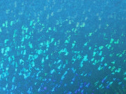 Metallic Hologram Foil Spandex TURQUOISE