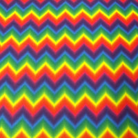 Rainbow Zig Zag Spandex SP-35