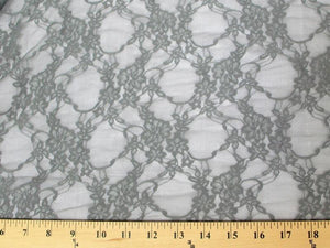 Circle Stretch Lace CHARCOAL SL-46