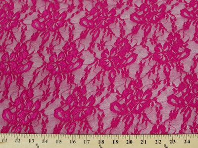 Flower Stretch Lace FUCHSIA SL-8