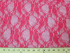 Circle Stretch Lace HOT PINK Lot 2 SL-26