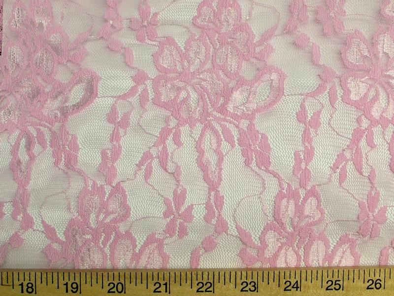 Flower Stretch Lace PINK SL-52